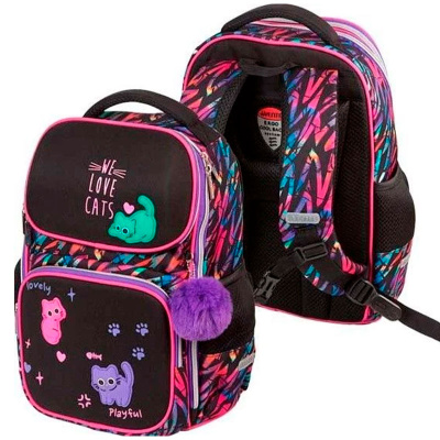Ранец Smart Funny Cats deVENTE 7030500
